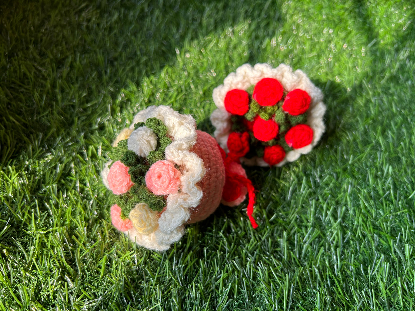 Crochet Mini Flower Bouquet