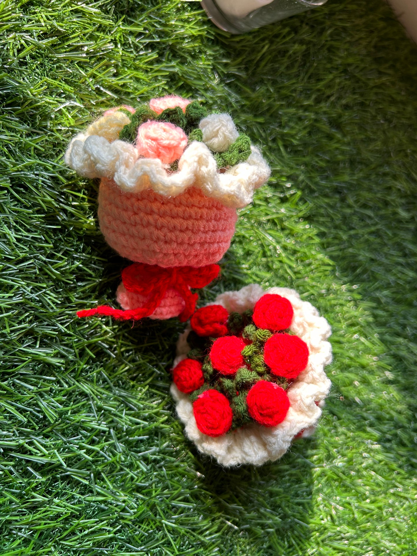 Crochet Mini Flower Bouquet
