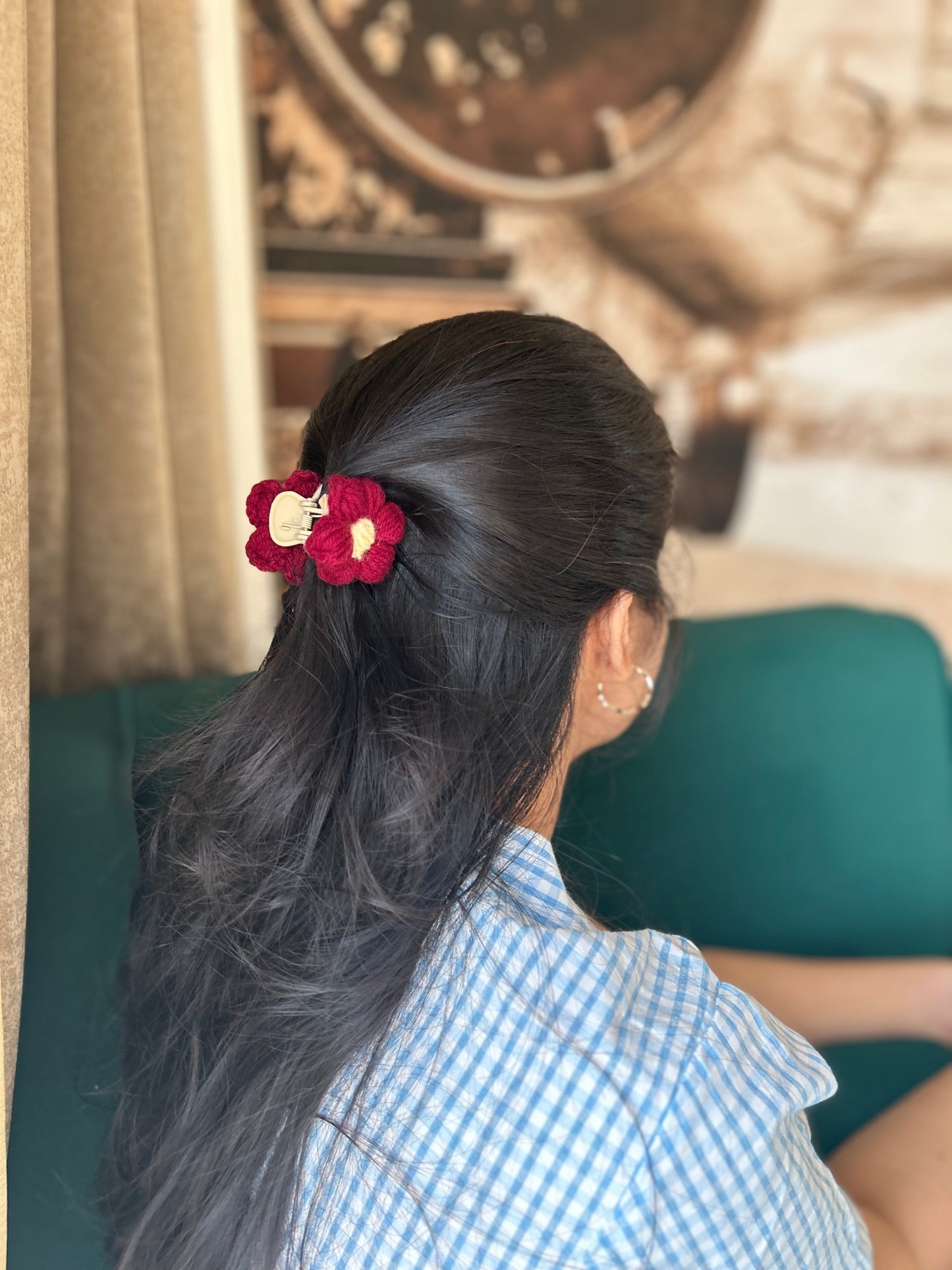 Crochet Claw Clips