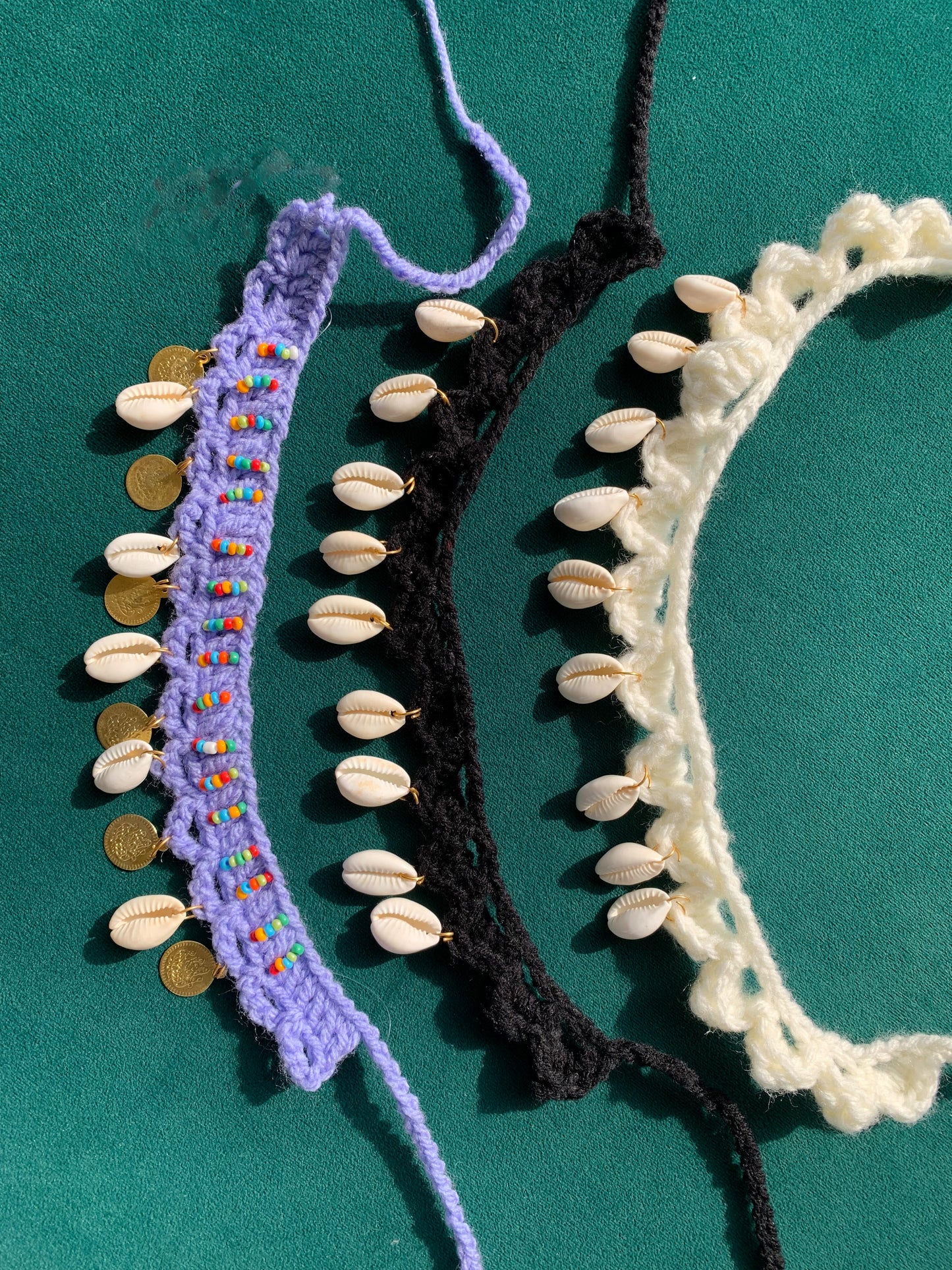 Crochet boho necklace