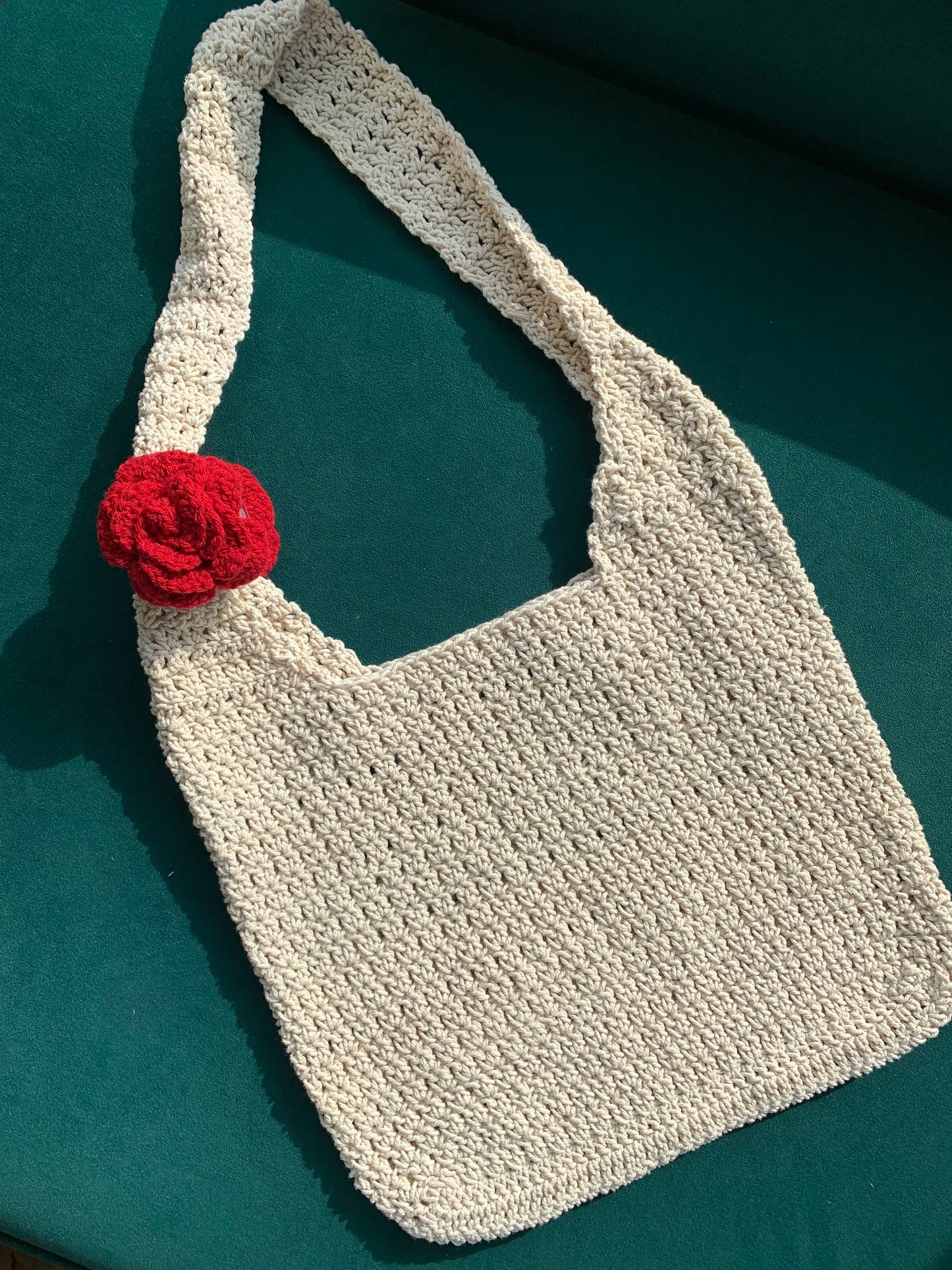 Handmade Crochet Tote Bag