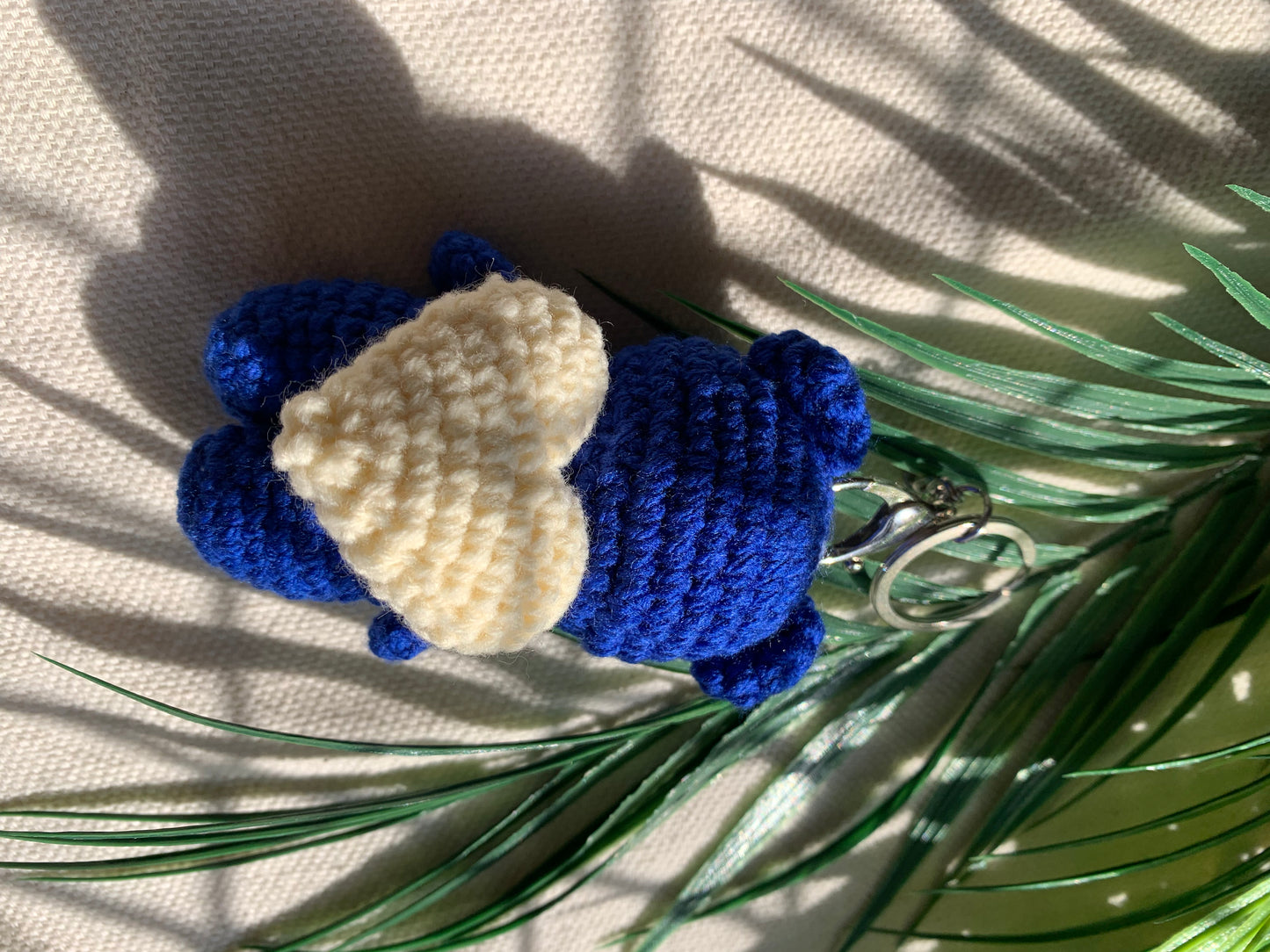 Crochet Teddy Keychain