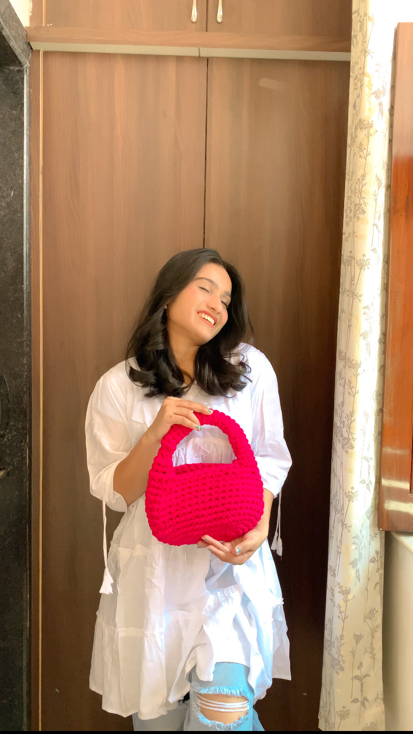 T-Shirt Yarn Crochet Bag