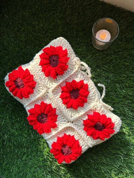 Crochet Book Cover