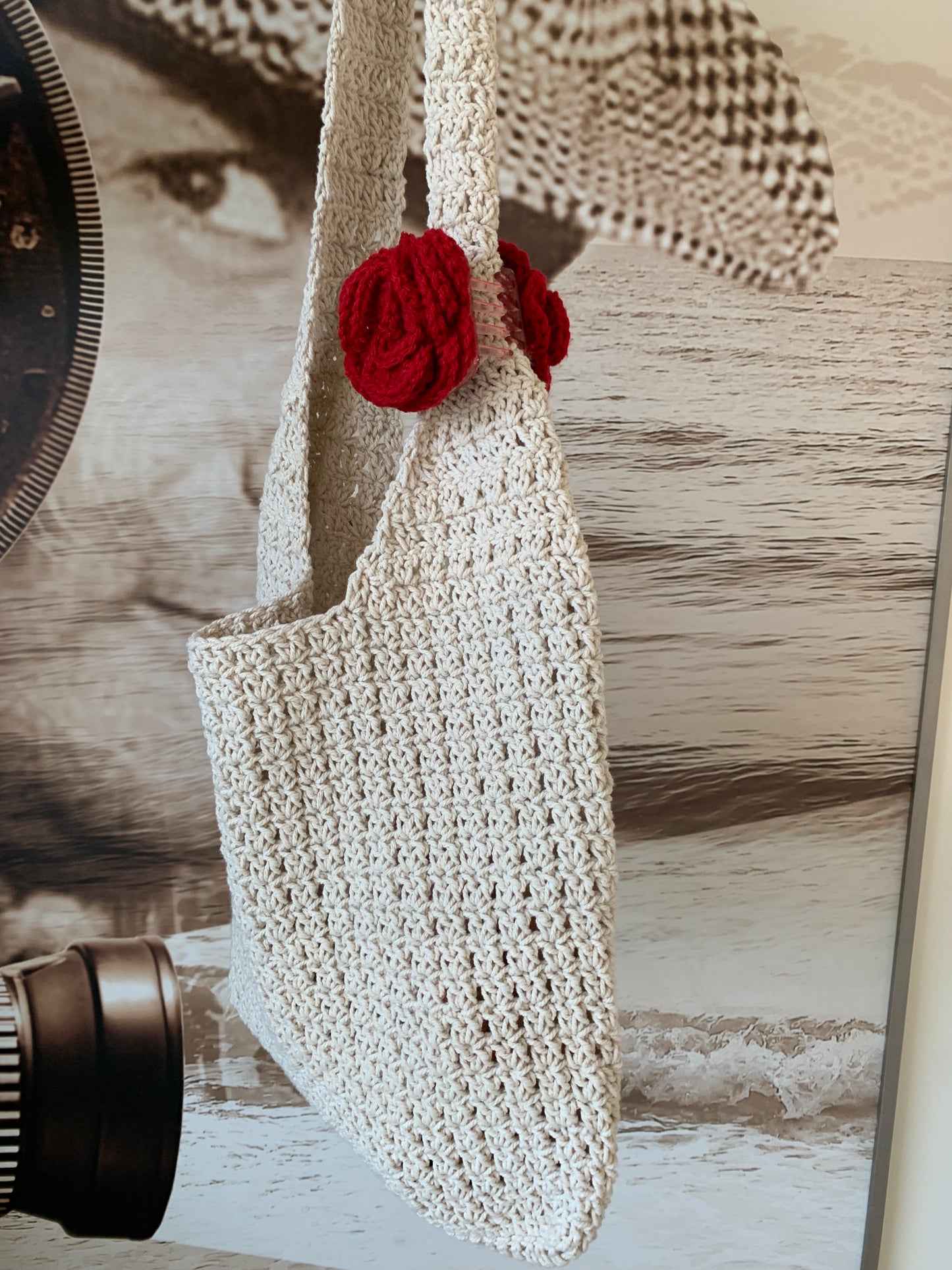 Handmade Crochet Tote Bag