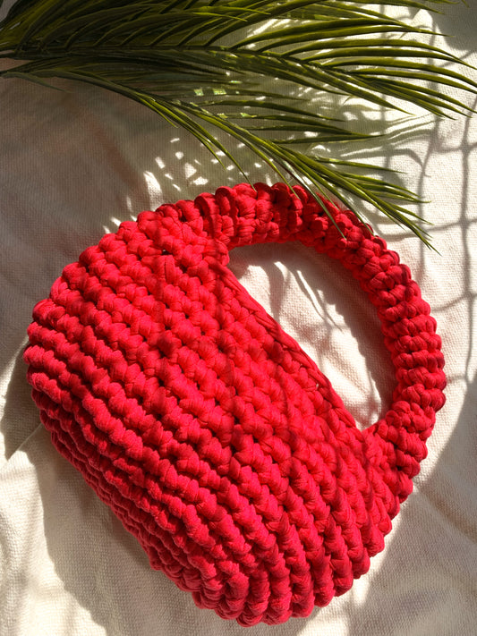 T-Shirt Yarn Crochet Bag