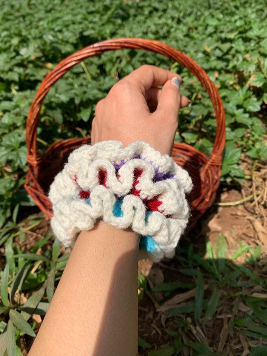 Handmade Crochet Hair Scrunchie