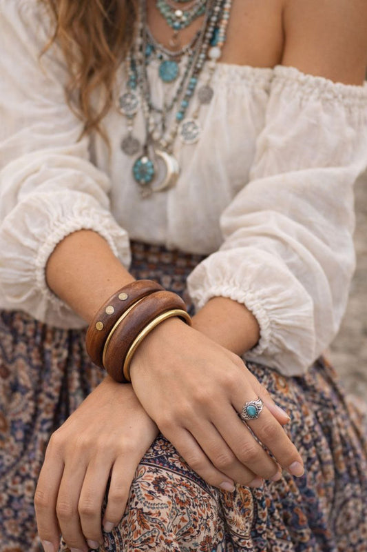 Wooden bangles