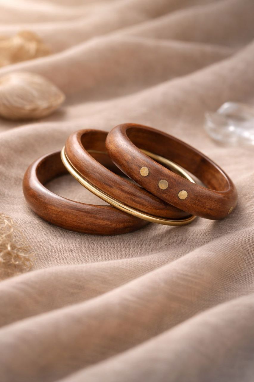 Wooden bangles